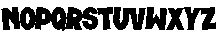 ZAP Comic Font LOWERCASE