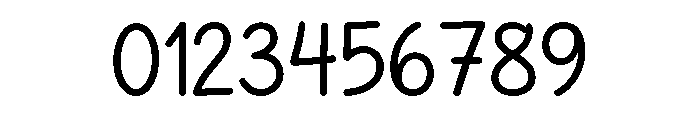 ZARIA Regular Font OTHER CHARS
