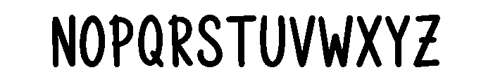 ZARIAH Regular Font UPPERCASE