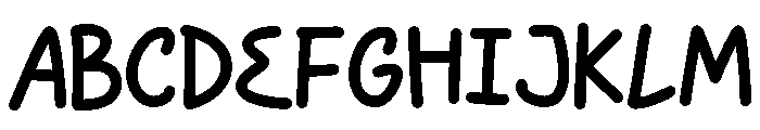 ZARONE-Regular Font UPPERCASE