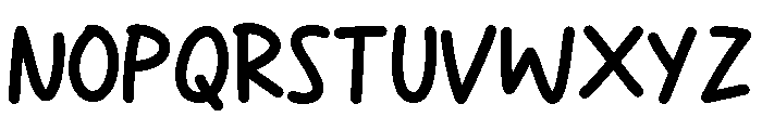ZARONE-Regular Font UPPERCASE