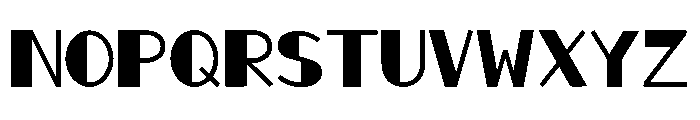 ZAYLEE Regular Font UPPERCASE