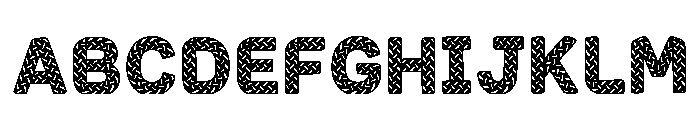 Zabelle Regular Font UPPERCASE