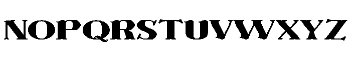 Zabriela Font UPPERCASE
