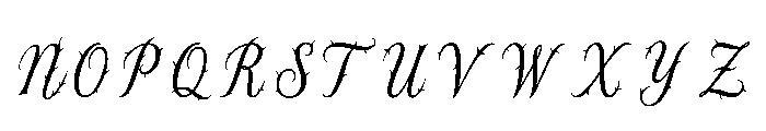 Zachary Regular Font LOWERCASE