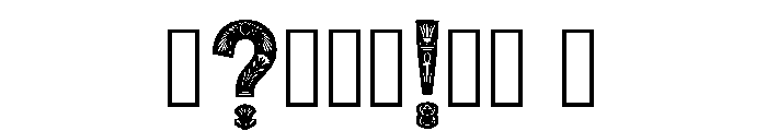 Zackory Regular Font OTHER CHARS