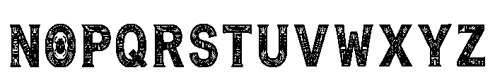 Zackory Regular Font UPPERCASE