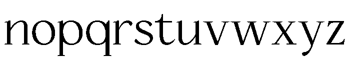Zacorsea Regular Font LOWERCASE