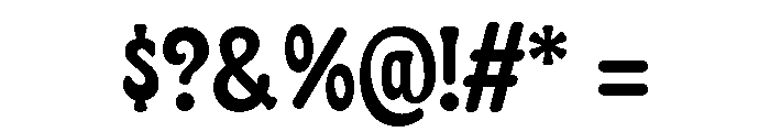 Zadeste Regular Font OTHER CHARS