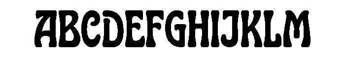 Zadeste Regular Font UPPERCASE