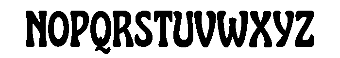 Zadeste Regular Font UPPERCASE