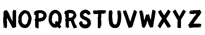 Zadok Regular Font UPPERCASE