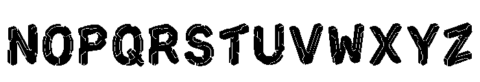 Zael Regular Font UPPERCASE