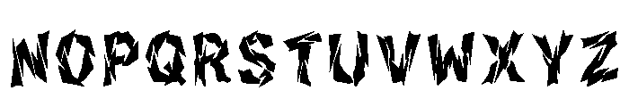 Zafir Regular Font UPPERCASE