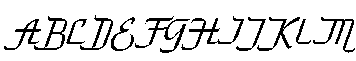 Zafira Regular Font UPPERCASE