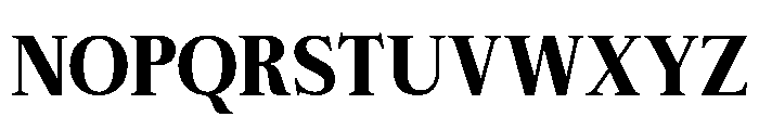 Zafira Serif Black Font UPPERCASE