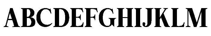 Zafira Serif ExtraBold Font UPPERCASE