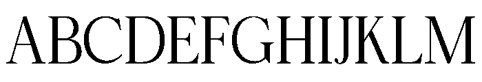 Zafira Serif ExtraLight Font UPPERCASE