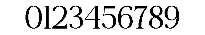 Zafira Serif Light Font OTHER CHARS