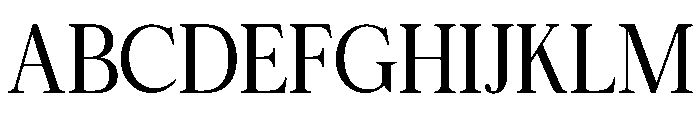 Zafira Serif Light Font UPPERCASE