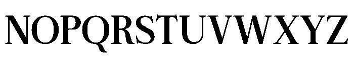 Zafira Serif SemiBold Font UPPERCASE