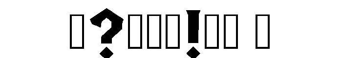 Zahar Regular Font OTHER CHARS