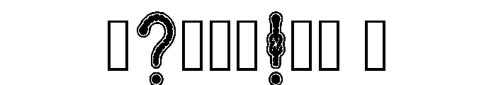 Zahava Regular Font OTHER CHARS