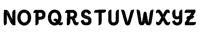 Zahia Regular Font UPPERCASE