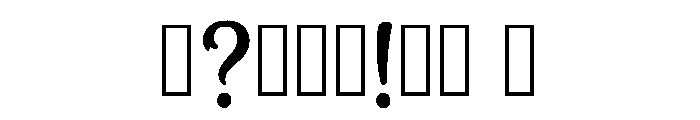 Zahriyah Regular Font OTHER CHARS