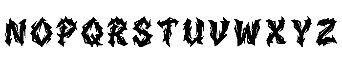 Zaiel Regular Font UPPERCASE