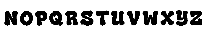 Zailee Regular Font UPPERCASE