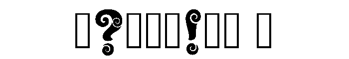 Zainah Regular Font OTHER CHARS
