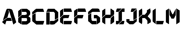 Zaire Regular Font UPPERCASE