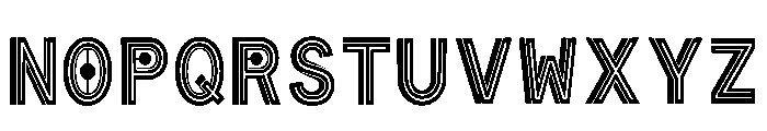 Zakee Regular Font UPPERCASE