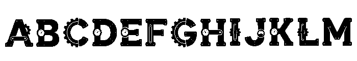Zakiyah Regular Font UPPERCASE