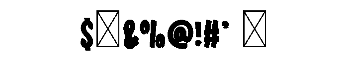 Zakura Blossom Font OTHER CHARS