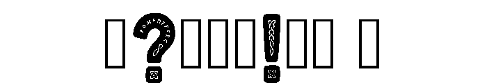 Zaleah Regular Font OTHER CHARS