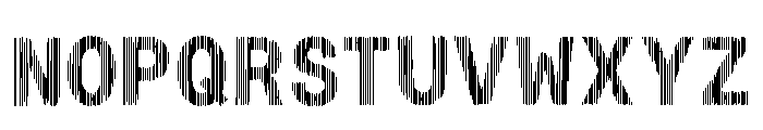 Zalen Regular Font UPPERCASE