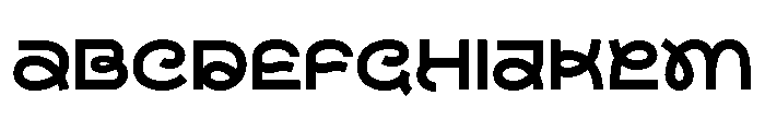 Zamora-Regular Font UPPERCASE