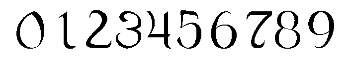 Zamrani Regular Font OTHER CHARS