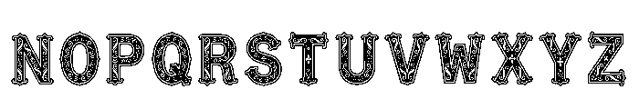 Zamyra Regular Font UPPERCASE
