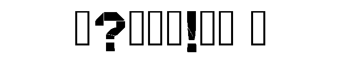 Zanae Regular Font OTHER CHARS