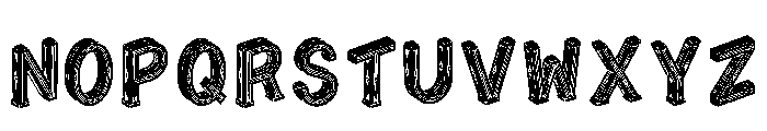 Zander Regular Font LOWERCASE