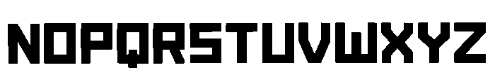 Zandrae Regular Font UPPERCASE