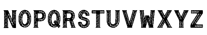 Zanedin Regular Font UPPERCASE