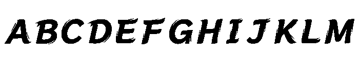 Zaniya Regular Font UPPERCASE