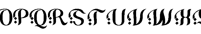 Zareen Regular Font UPPERCASE