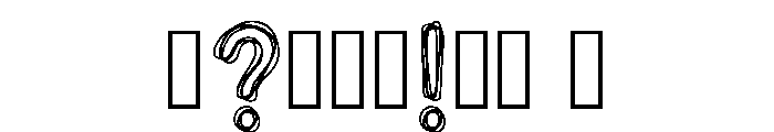 Zareena Regular Font OTHER CHARS