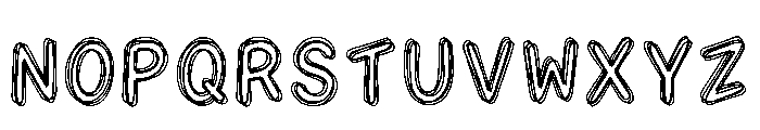 Zareena Regular Font LOWERCASE
