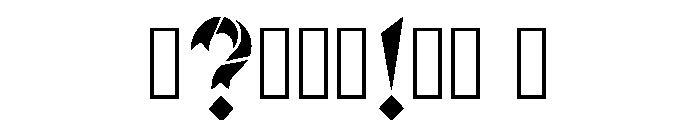 Zarel Regular Font OTHER CHARS